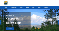 Desktop Screenshot of copperbasinbiblecamp.org